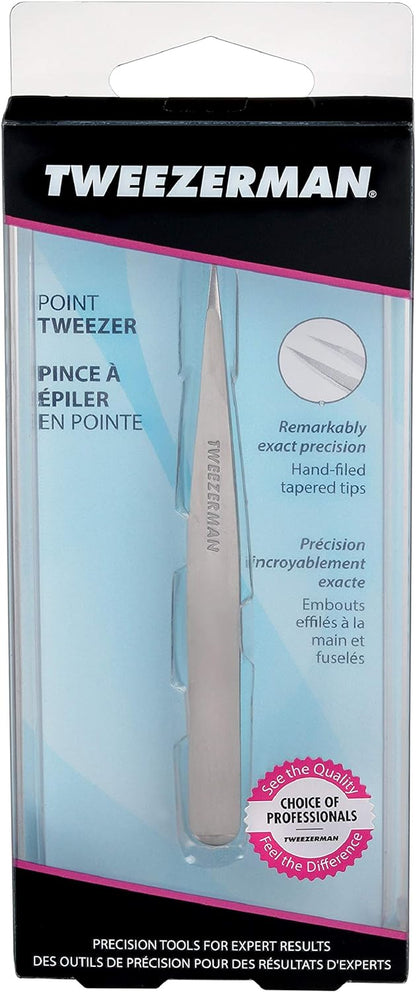 Tweezerman Point Tweezer - Model No. 24-BR, Midnight Sky, 1 Count