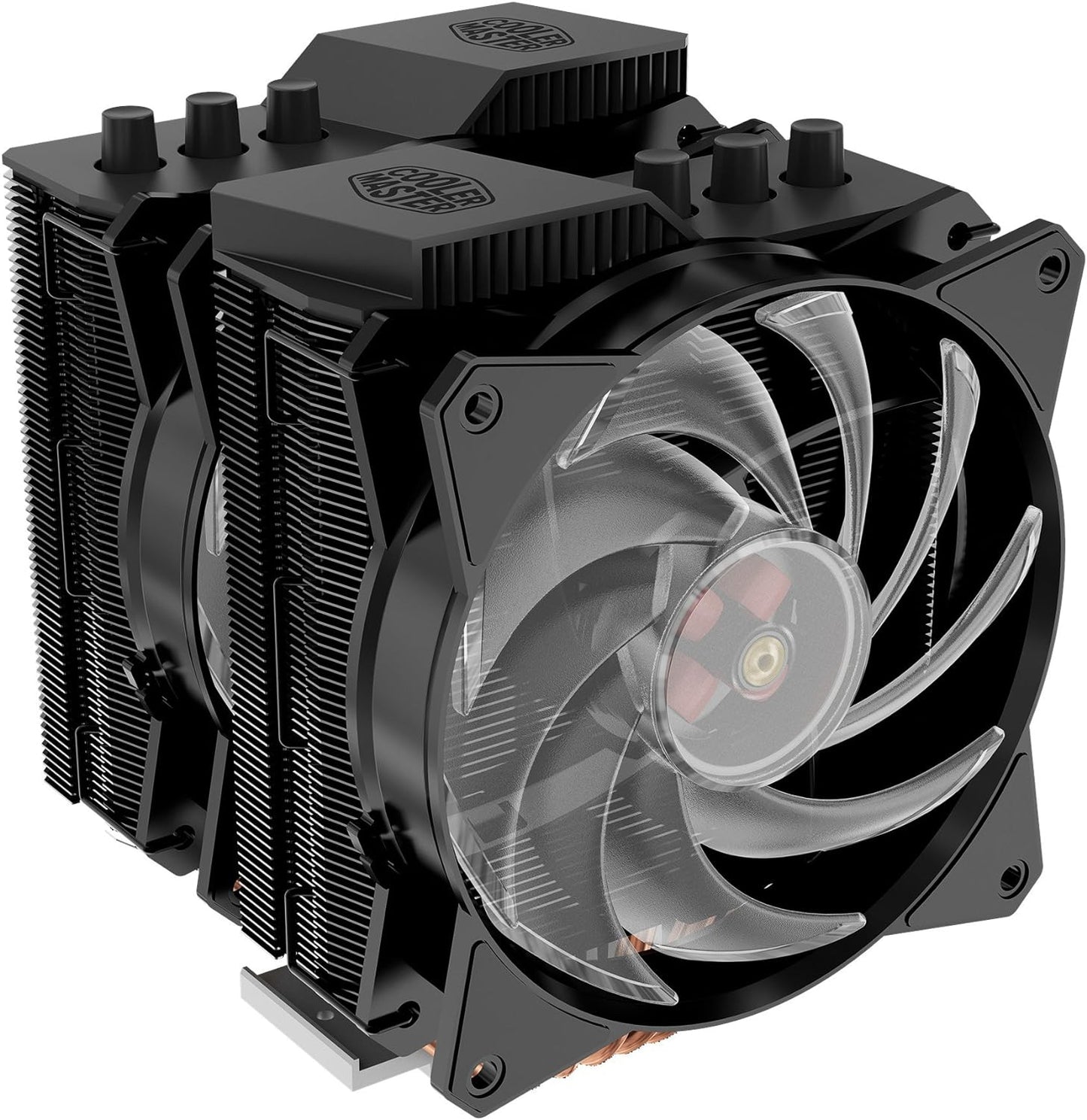 Cooler Master Masterair Ma620M Dual Tower ArGB High Performance Cpu Air Cooler, Sf120R Fan, Hexagon Strip ArGB Lighting, 6 Heat Pipes, Copper Plated Base For Amd Ryzen/Intel Lga1151