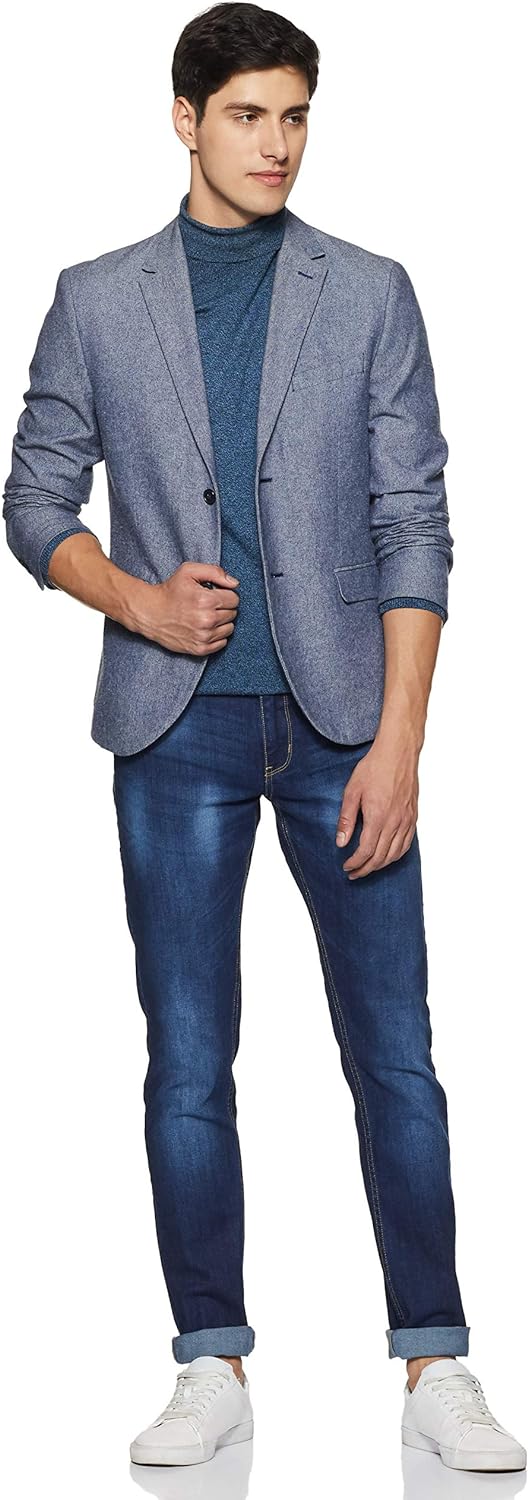 DIVERSE Men's Slim Fit Jeans