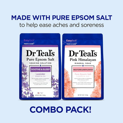 Dr Teal'S Epsom Relax Salt And Relief With Eucalyptus Spearmint, 1.36 KilogRAM