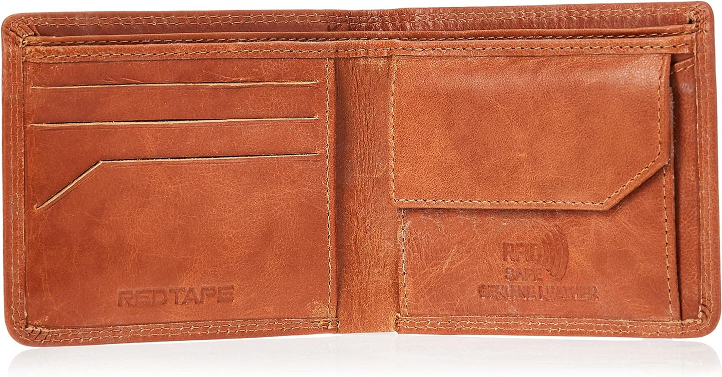 Red Tape Men Tan Wallet