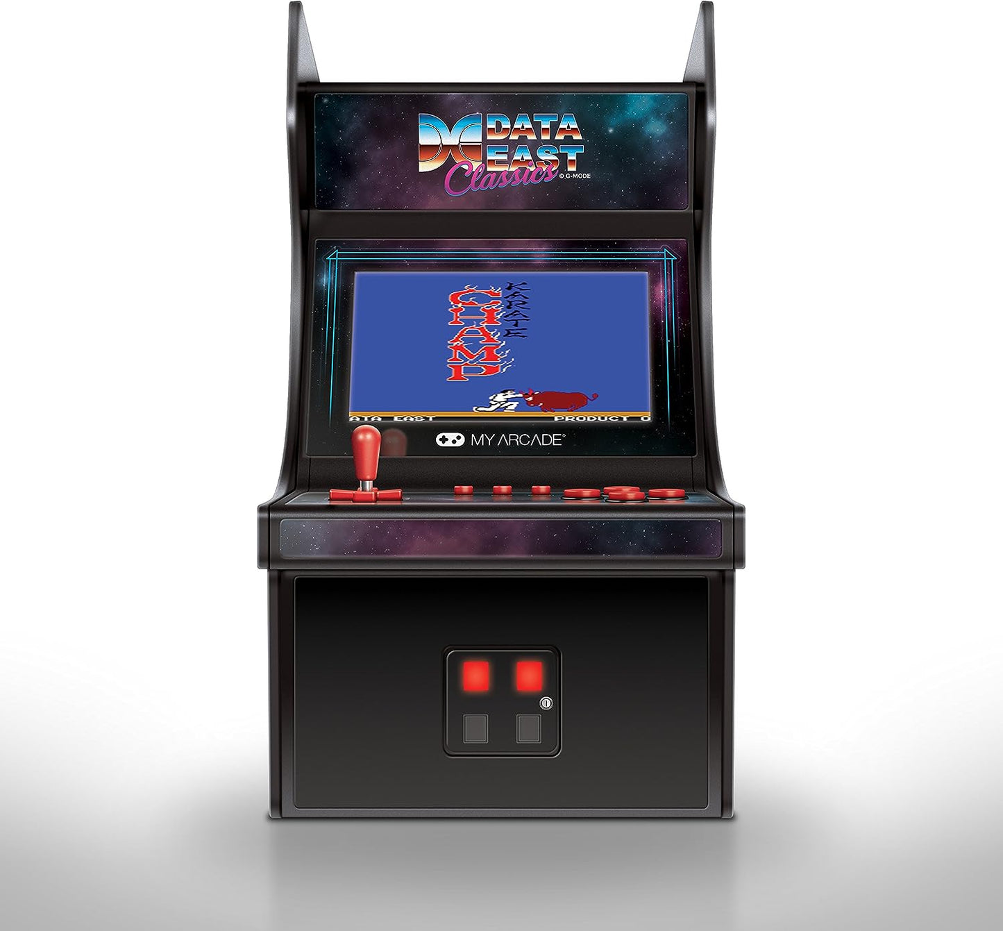 My Arcade Mini Player 10 Inch Arcade Machine: 20 Built In Games, Fully Playable, Pac-Man, Galaga, Mappy and More, 4.25 Inch Color Display, Speakers, Volume Controls, Headphone Jack, Micro USB Powered