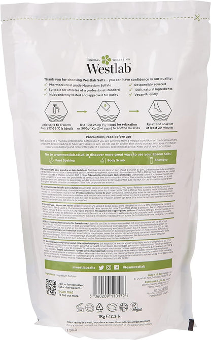 Westlab Reviving Epsom Salt 5kg