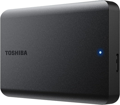 Toshiba Canvio Basics 1TB Portable External Hard Drive USB 3.0, Black - HDTB510XK3AA