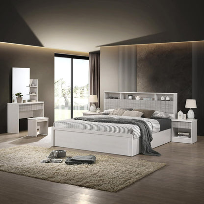 Homebox Liverpool 6-Piece King Smart Bedroom Set - 180x200 cm