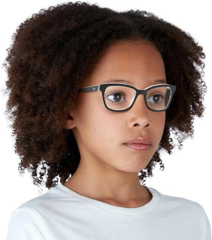 Ray-Ban Kids' Ry1591 Square Prescription Eyeglass Frames