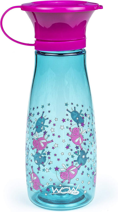 WOW CUP MINI 360 Sippy Cup, 12 oz / 350 ml (Teal Blue)