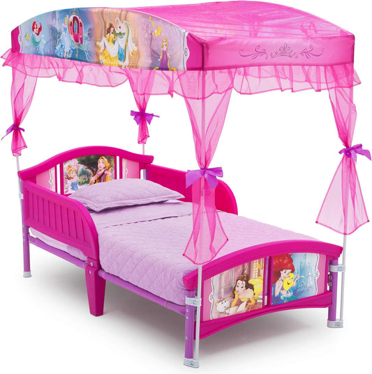 Delta Children Canopy Toddler Bed, Disney Princess