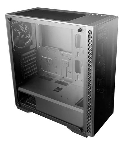 Deepcool MID TOWER CASE CG560 Side window Black MidTower Power supply included No