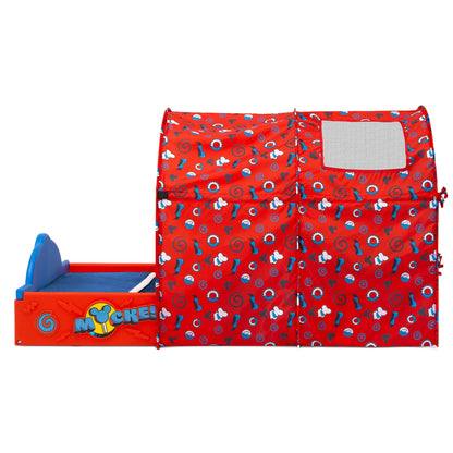 Delta Children Sleep and Play Toddler Bed with Tent