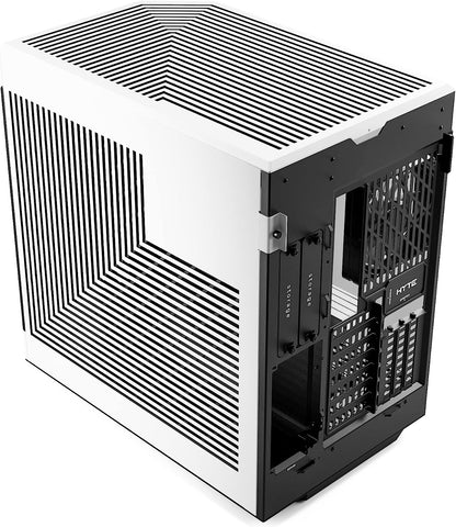 HYTE Y60 Modern Aesthetic Dual Chamber Panoramic Tempered Glass Mid-Tower ATX Computer Gaming Case with PCIE 4.0 Riser Cable Included, Red (CS-HYTE-Y60-BR)