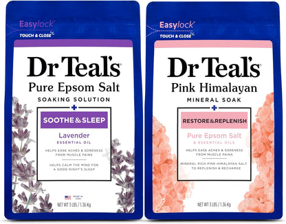 Dr Teal'S Epsom Relax Salt And Relief With Eucalyptus Spearmint, 1.36 KilogRAM