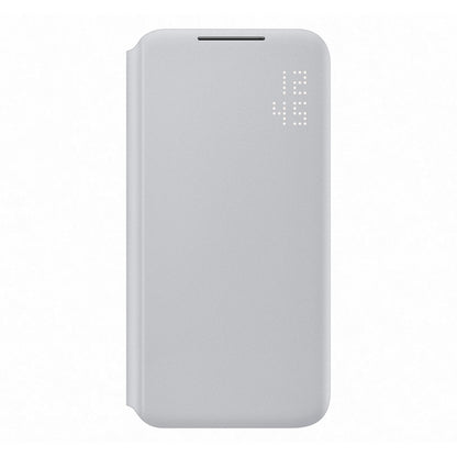 Samsung Galaxy S22 Ultra Official Leather Cover Light Grey