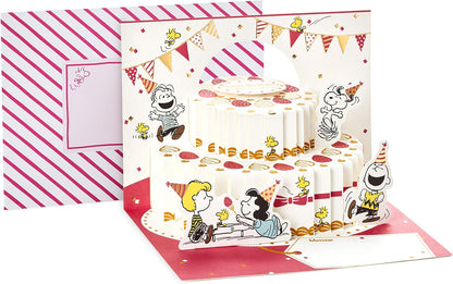 Hallmark Pop Up Peanuts Snoopy Birthday Greeting Card (Snoopy Dog House)