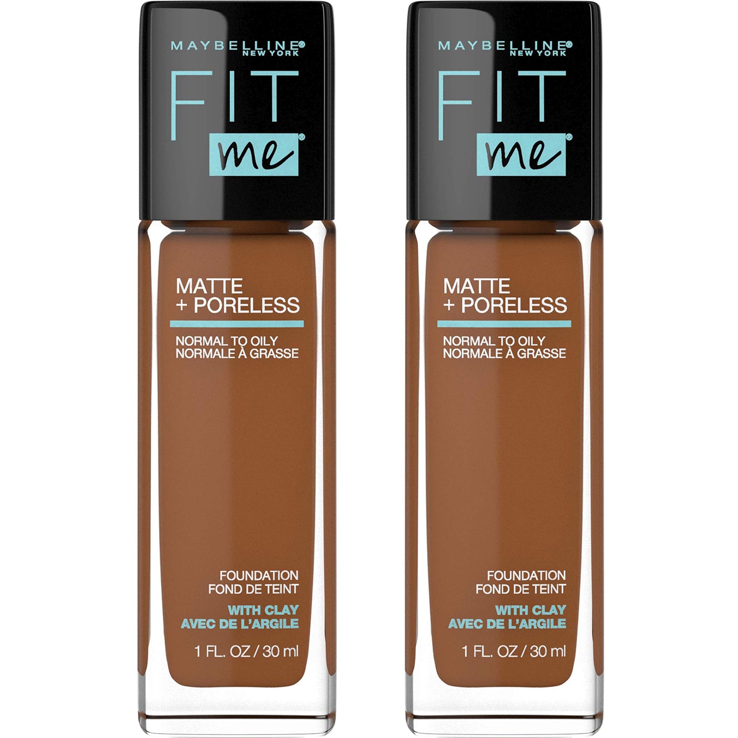 Maybelline Fit Me Matte + Poreless Liquid Oil-Free Foundation Makeup, Soft Tan, 1 Count (Packaging May Vary)