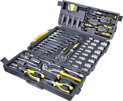 Royal Power Professional Comprehensive Repair Mixed Tool Sets. Combination Wrench, Pliers, Claw Hammer, Adjustable wrench, Screwdrivers (86pc)