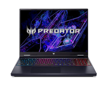 Acer Predator Helios Neo 16 Gaming laptop 14th Gen Intel Core i9-14900HX 24 Cores Upto 5.80GHz/16GB DDR5 RAM/1TB SED SSD/8GB Nvidia RTX4060 Graphics/16"WQXGA IPS 165Hz/WiFi-6E/RGB KB/Win11 Home/Black