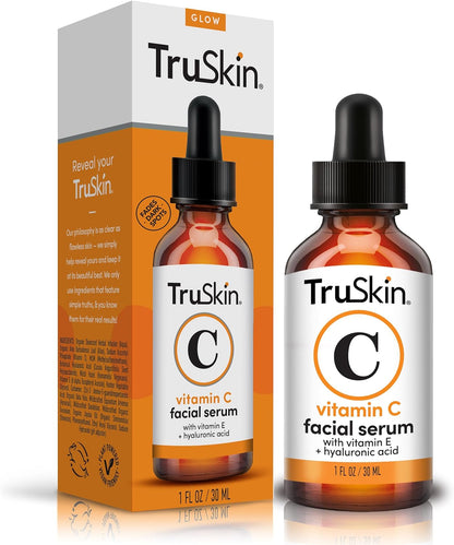 TruSkin Face Serum Trio – Hyaluronic Acid, Vitamin C & Retinol Serum for Face – Anti Aging Skin Care Set for Women – Skin Care for Bright, Smooth, Firm & Hydrated Skin – 1 fl oz, 3 Bottles