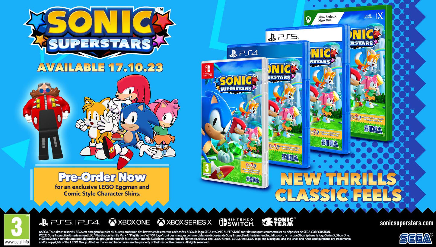 SEGA Sonic Superstars - PS4 - PEGI Version