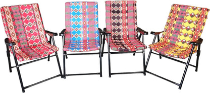 GO2CAMPS Foldable Camping Chair with Cusion Heavy Quality,Cushion Camping chair| كرسي رحلات Sadu Chair | Foldable Chair | Garden Chair | Fishing Chair | Travel Chair | Picnic Chair and Festival chair