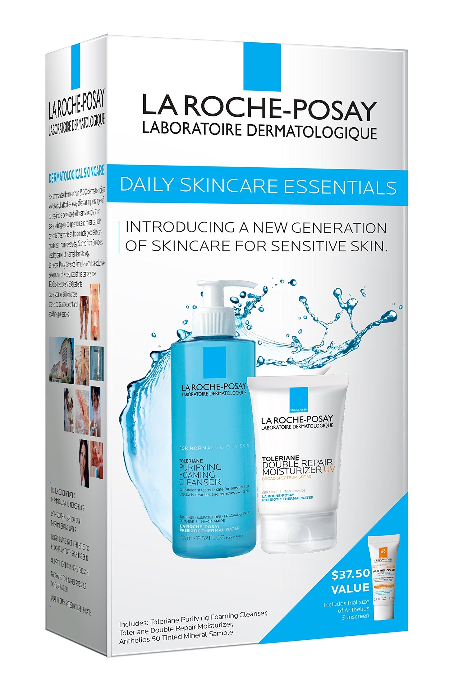 La Roche-Posay Toleriane Double Repair Moisturizer with SPF 30, 2.5 Fl oz