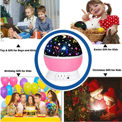 HONGID Night Lights for Kids,Star Light Projector Kids Room,Glow in The Dark Stars,Christmas Xmax Birthday Gifts Kids,Light Lamp Sensory Aesthetic Room Decor