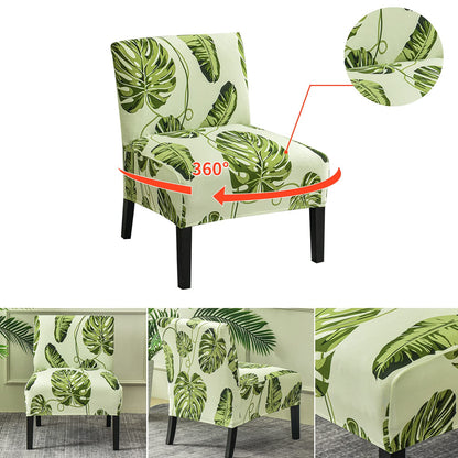 Eco-Ancheng Armless Chair Slipcover Washable Armless Chair Covers Removable Slipcover for Armless Chair Non-Slip Sofa Couch Covers Furniture Protector for Dining Living Room Armless Accent Chair