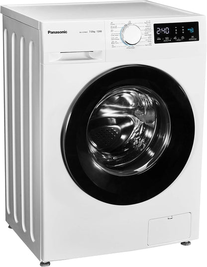 Panasonic 8Kg 1400 RPM Front Load Washing Machine, Silver - Na-148Mg2, 1 Year Warranty