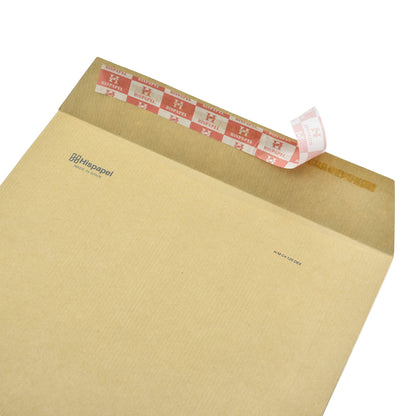 Hispapel Envelopes C4 Auto Seal Brown Color 13 x 22.8 cm (Pack of 50) (Brown)