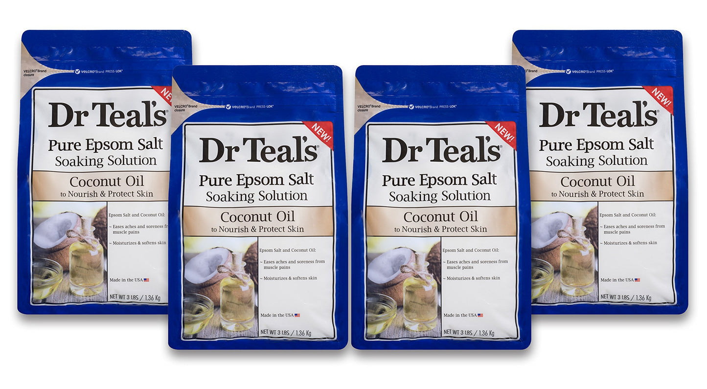 Dr Teal'S Epsom Relax Salt And Relief With Eucalyptus Spearmint, 1.36 KilogRAM