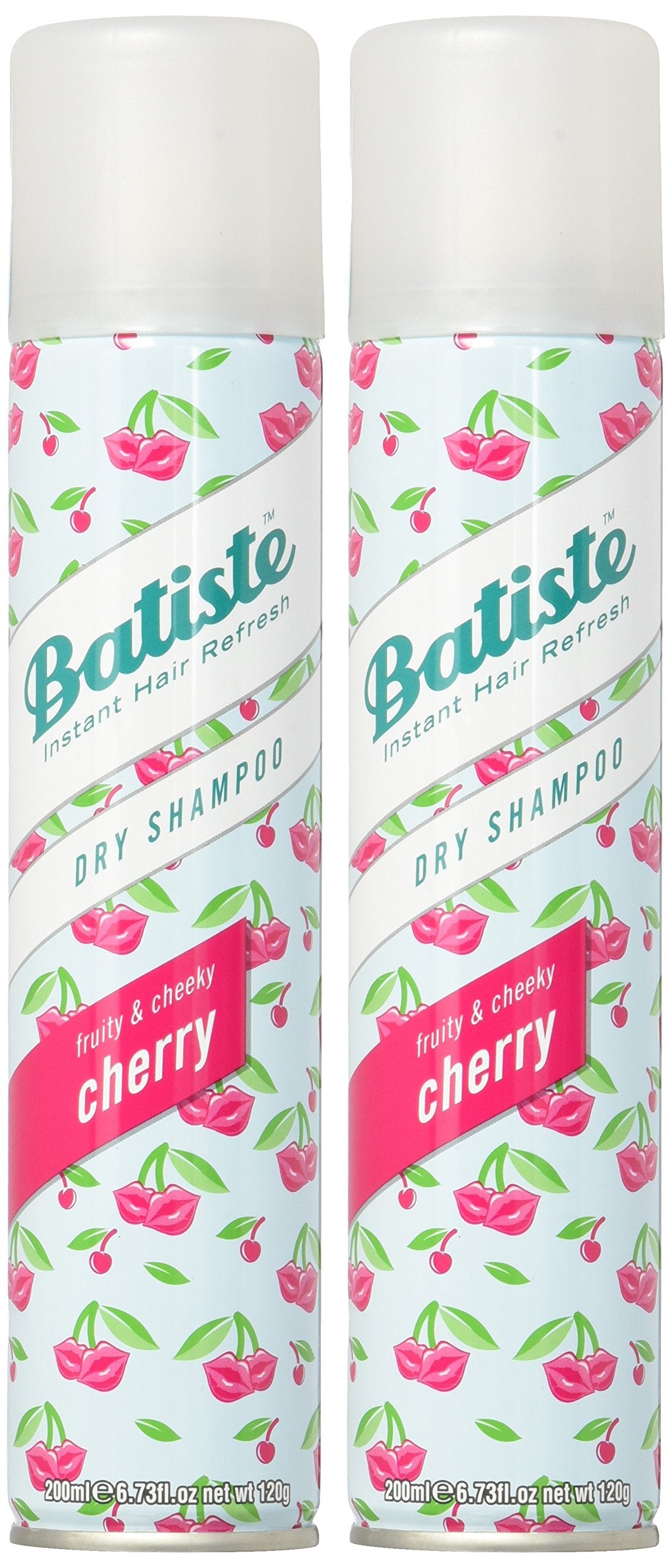 Batiste Dry Shampoo, Cherry, 6.73 Ounce (2 Pack)