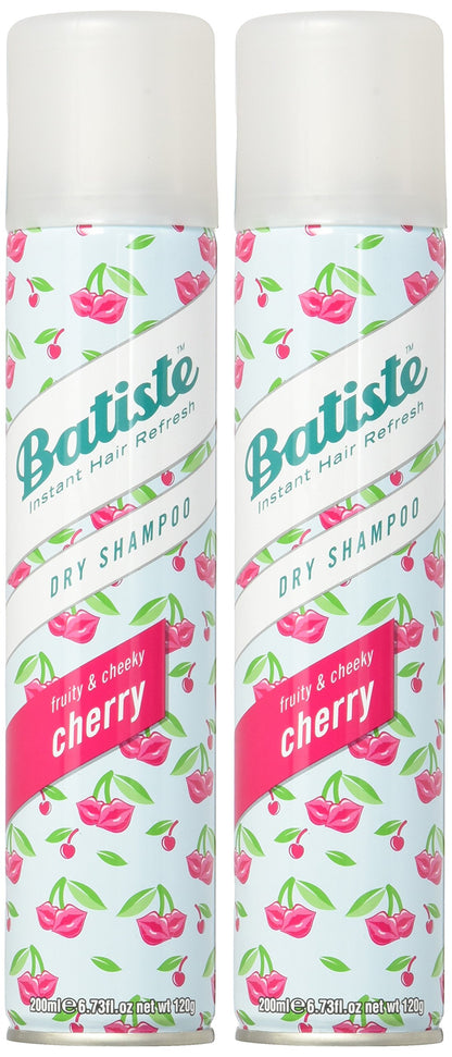 Batiste Dry Shampoo, Cherry, 6.73 Ounce (2 Pack)