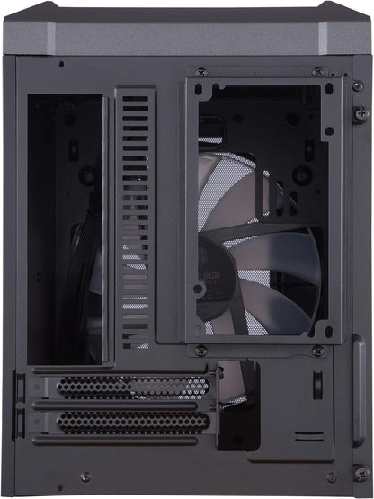 Cooler Master MasterCase H500 ARGB - PC Case with Dual 200mm Fans for High-Volume Airflow, Mesh and Transparent Front Chassis Panels, Flexible ATX Hardware Capacity