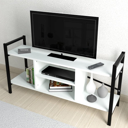 Home Canvas Gila TV Stand 120cm (White)