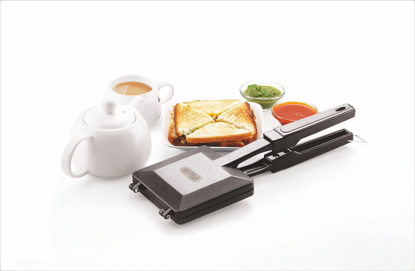 Tosaa TSTSOLO Solo Regular Gas Sandwich Toaster (Black)