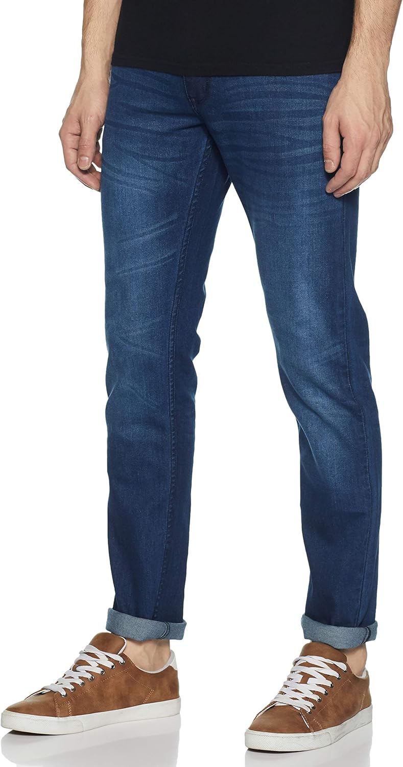 DIVERSE Men's Slim Fit Jeans