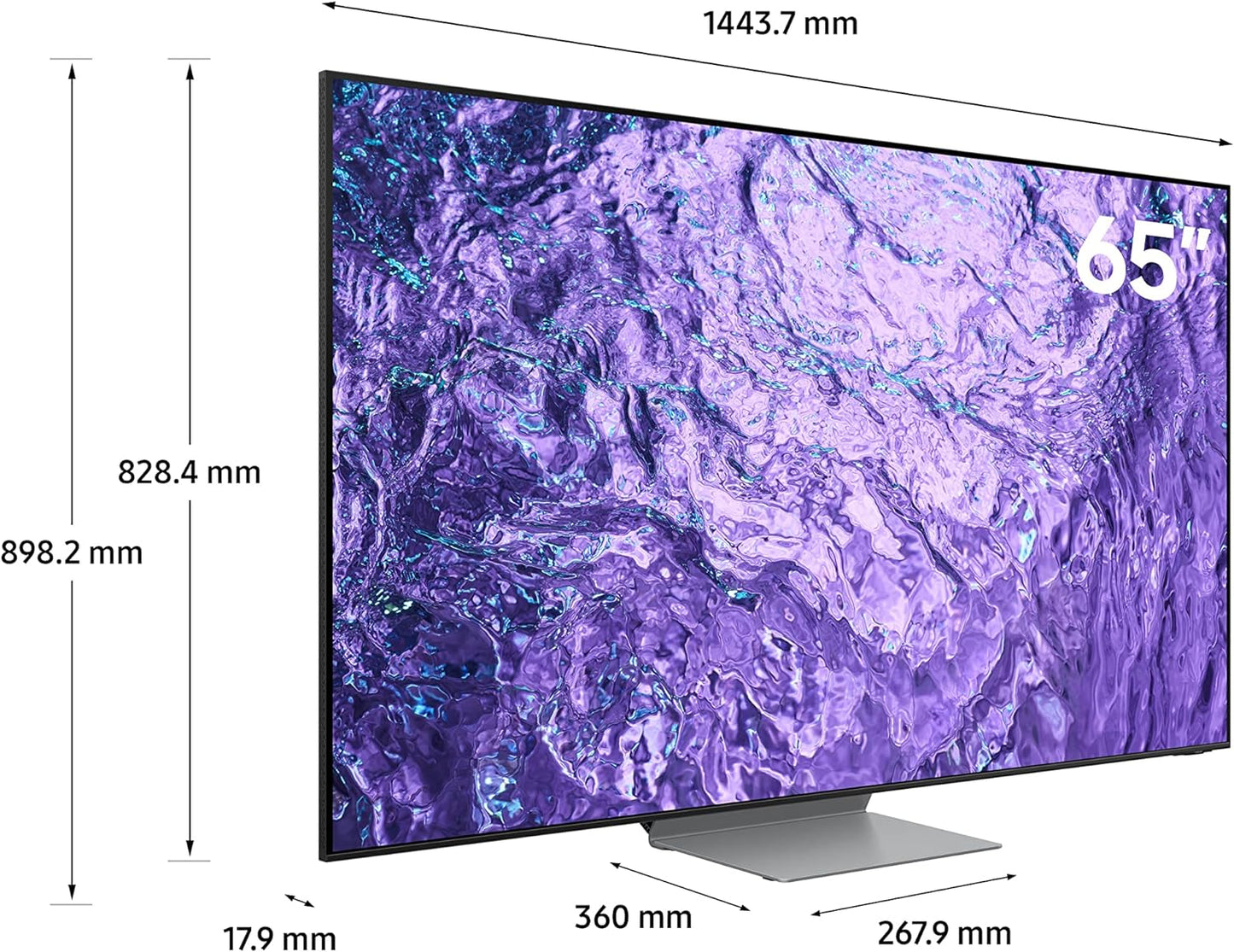 Samsung 55 Inch TV Crystal UHD Crystal Processor 4K Hub - UA55CU7000UXZN (2023 Model)