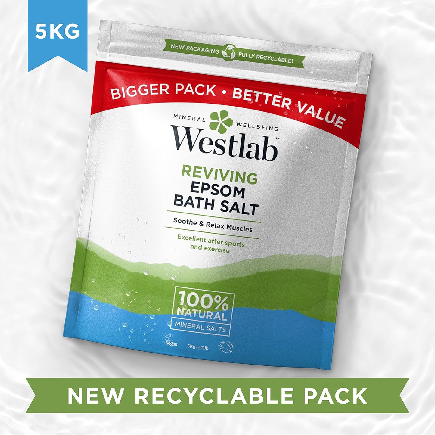 Westlab Reviving Epsom Salt 5kg