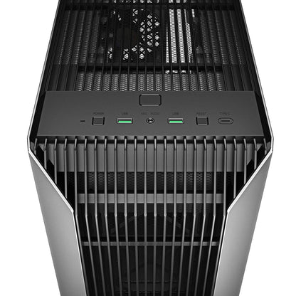 Deepcool MID TOWER CASE CG560 Side window Black MidTower Power supply included No