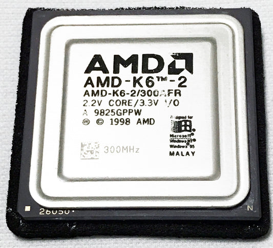 AMD K6-2-300AFR Socket 7 CPU Processor