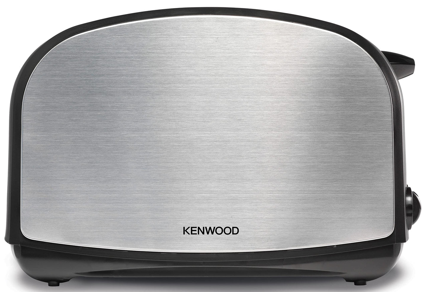 KENWOOD Toaster 2 Slice Bread Toaster with Adjustable Browning Control, Removable Crumb Tray for Easier Cleaning, Automatic Pop Up, Defrost, Warm & Cancel Function TCM02.A0BK Silver/Black