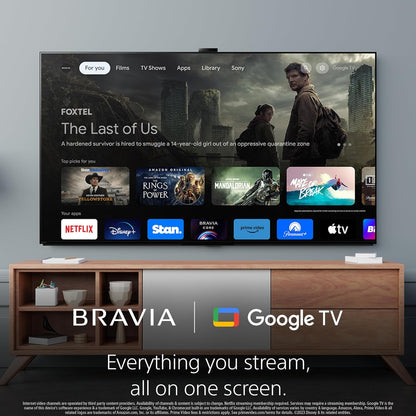 Sony BRAVIA 55 Inch TV 4K UHD LED Smart Google TV - KD-55X80L (2023 Model) - UAE Version