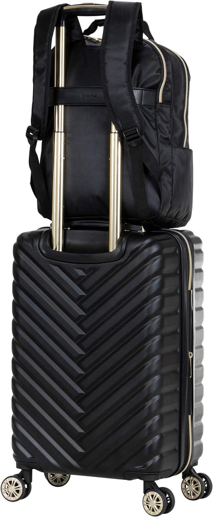 Kenneth Cole Reaction Women's Madison Square Hardside Chevron Expandable Luggage, Madison Square" Hardside Chevron Expandable Luggage