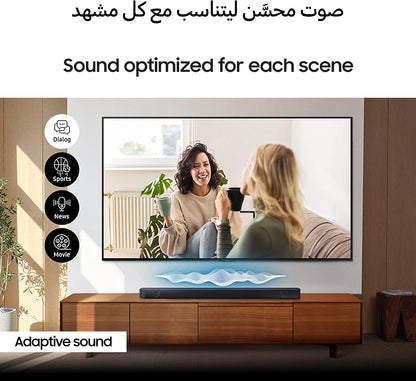 Samsung 3.1Ch Wireless Soundbar with Dolby Digital/DTS Virtual:X In Built Subwoofer Bluetooth Connectivity - HW-B650/ZN