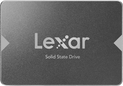 Lexar NS100 512GB 2.5” (SATA 6Gb/s SSD,) Solid State Drive, Up to 550MB/s Read (LNS100-512RB)- Black