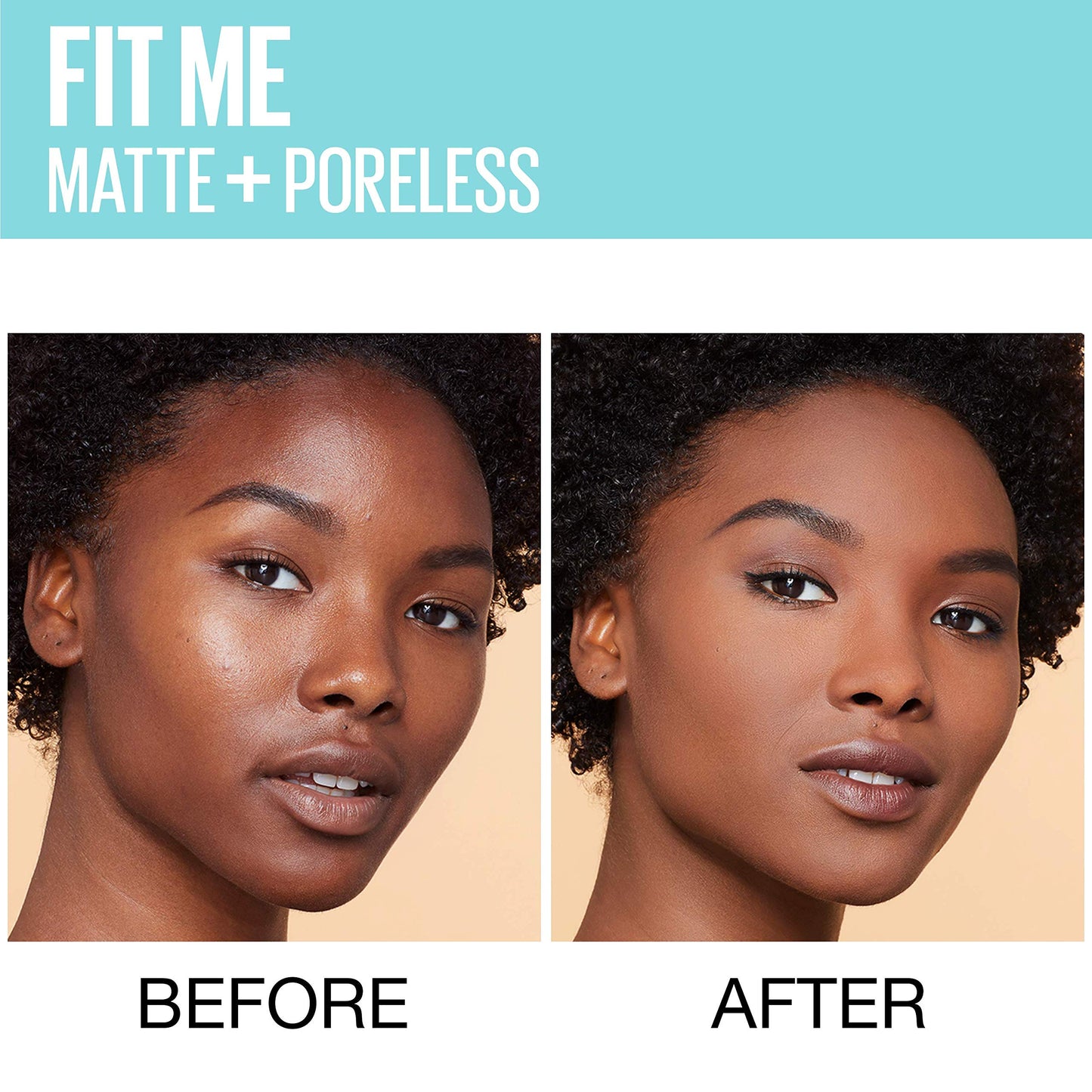 Maybelline Fit Me Matte + Poreless Liquid Oil-Free Foundation Makeup, Soft Tan, 1 Count (Packaging May Vary)