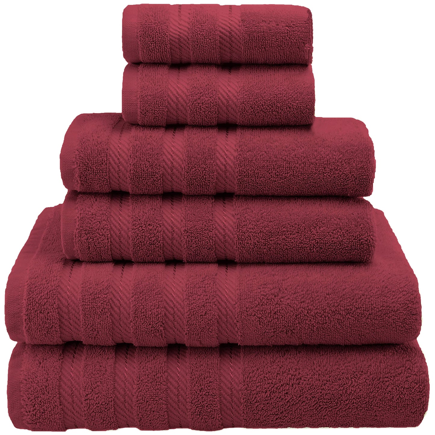 American Soft Linen Bath Linen Sets, 4 Pack Bath Linen Sets for Your Bathroom, Salem Luxury 100% Turkish Soft Twist Cotton, 13 x 13 inches Premium Quality Bath Linen Sets, Black