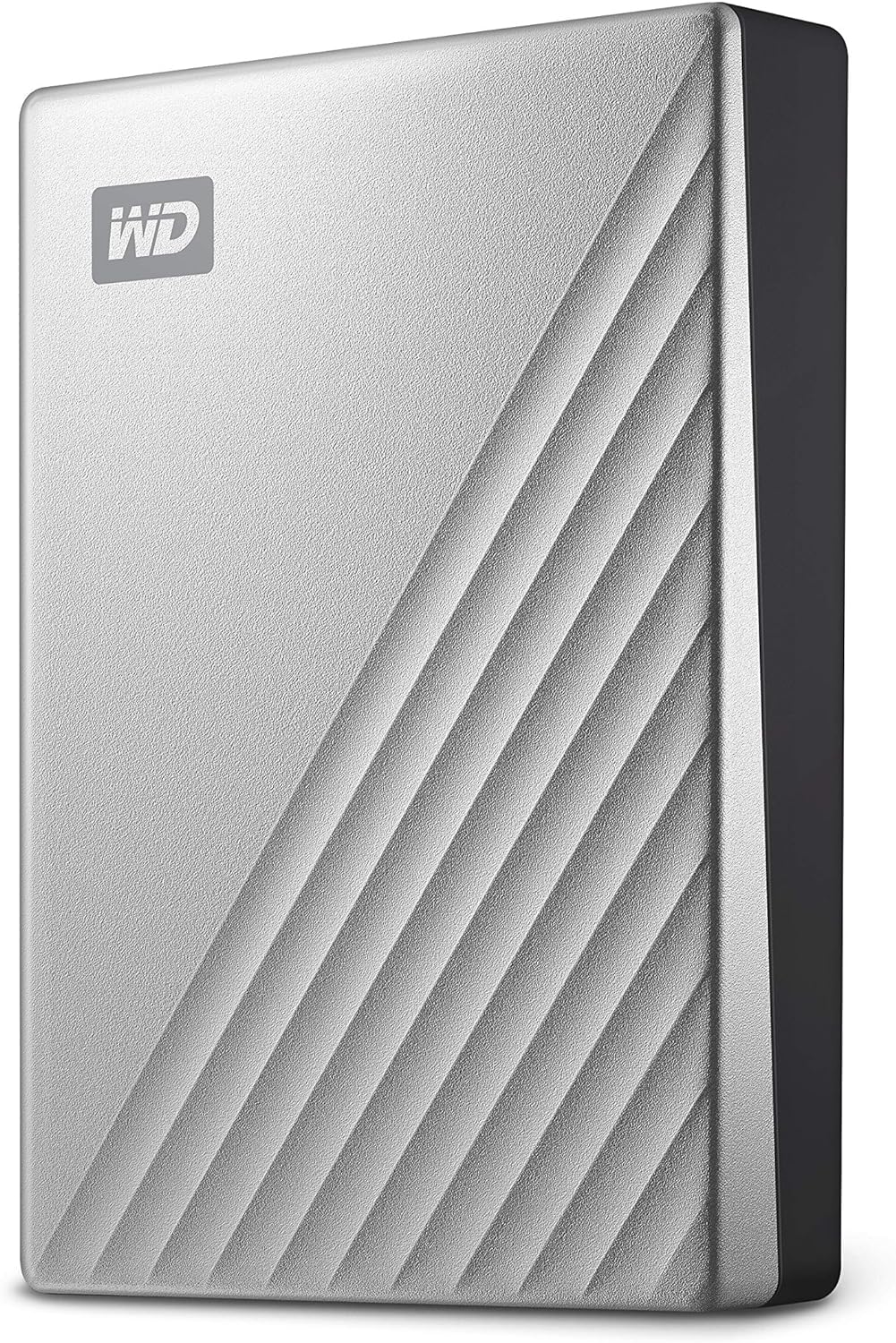 WD 4TB My Passport Ultra Silver Portable External Hard Drive HDD, USB-C and USB 3.1 Compatible - WDBFTM0040BSL-WESN