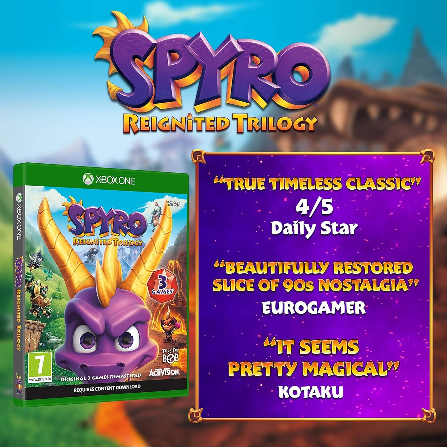 ACTIVISION Spyro: Reignited Trilogy /Xbox One