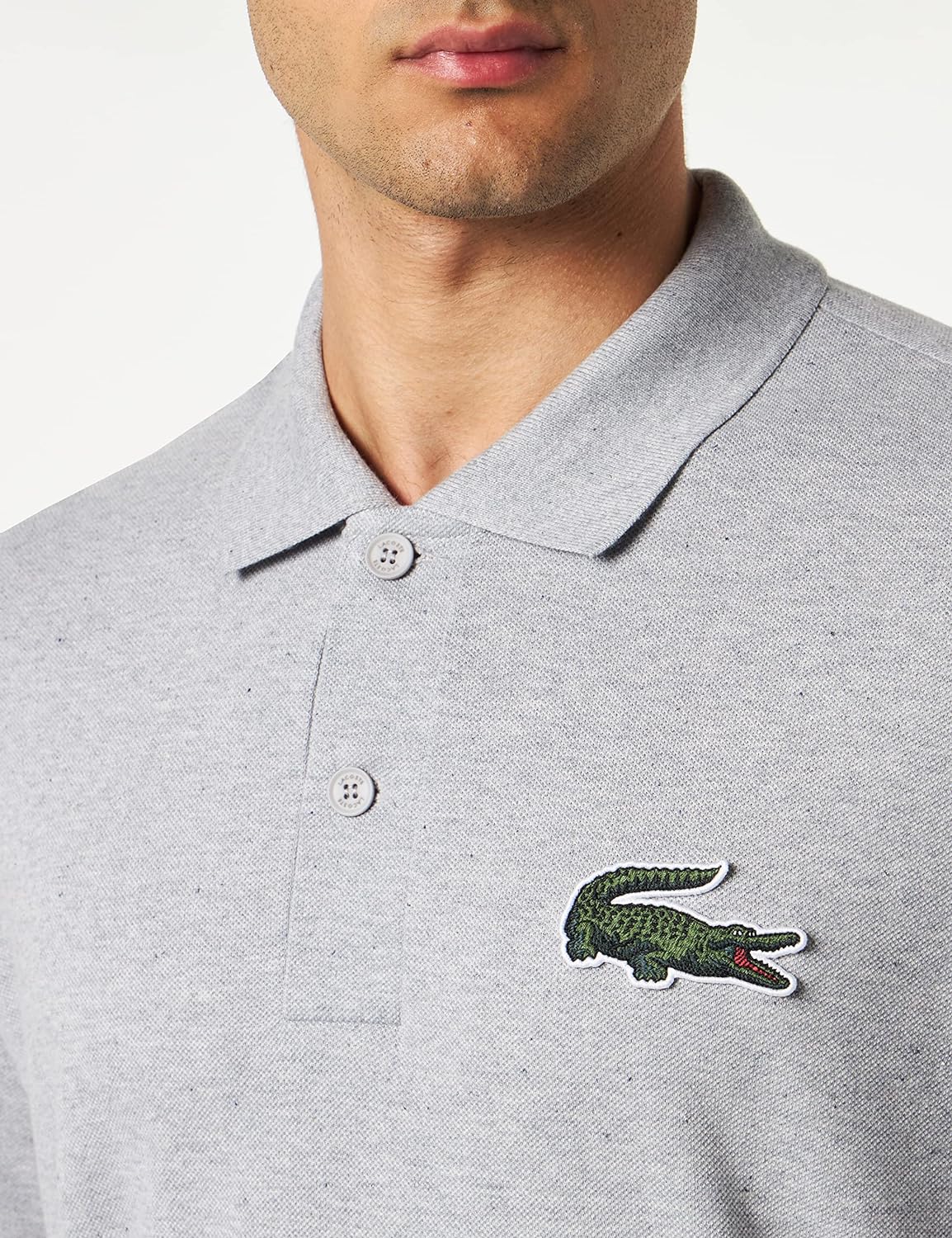 Lacoste Mens Loose Fit Cotton Piqué Polo Shirt